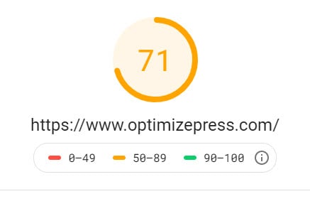 how fast is optimizepress page speed for seo